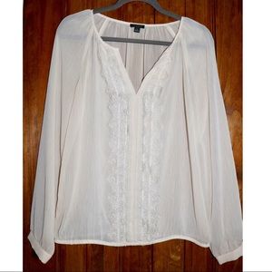 Ann Taylor Lace Blouse